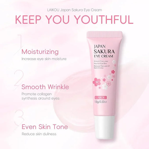 9 In 1 Japan Sakura Skin Care Set, Skincare Set For Women, Face Care Set For Women With Makeup Remover,Cleanser,Eye Cream,...