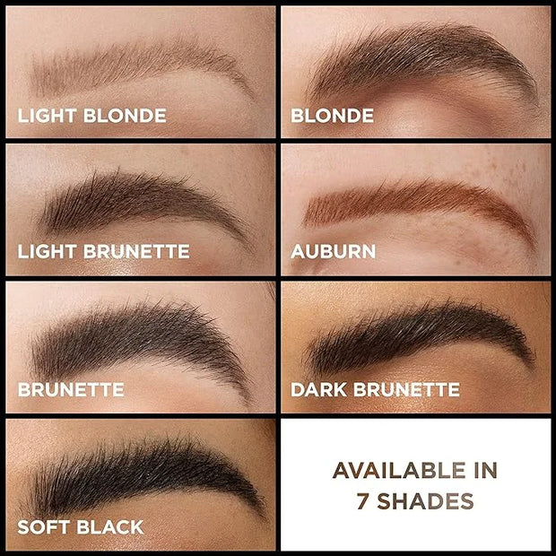 L'Oreal Paris Infallible Volumizing 24H Wear Brow Mascara, Long Lasting Eyebrow Makeup for 2X Fuller Eyebrows, 7.0 Blonde,...