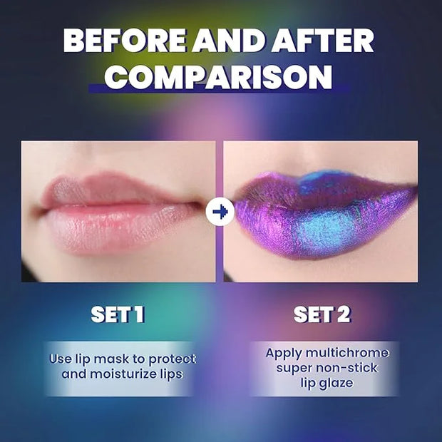 Super Stay Lip Gloss,Multichrome Colorstay Overtime Lipcolor,Highly Pigmented Instant Glitter Liquid Lip Makeup,0.12 Fl Oz...