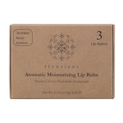 Aromatic Moisturizing Lip Balm-Jasmine, Rose, Lemon Scents-0.12oz