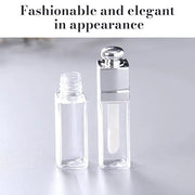 Empty Lip Gloss Tubes Containers Clear Refillable Lip Balm Bottles Transparent Mini Lipstick Containers for DIY Makeup Lip...