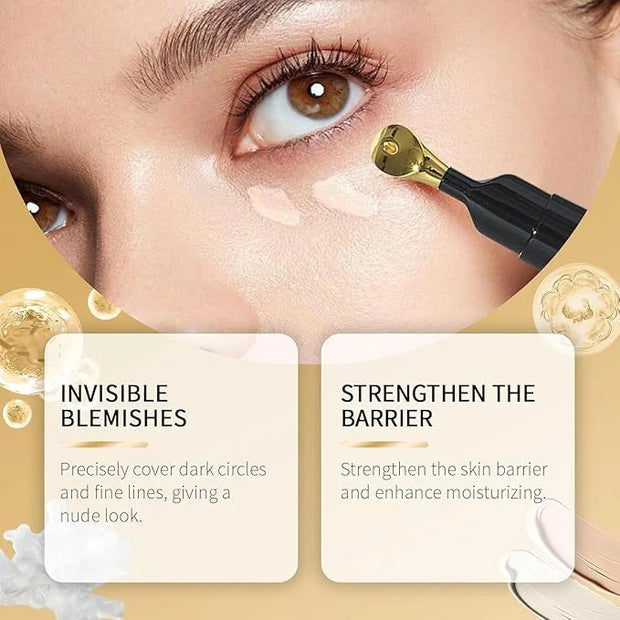 Luminous Eye Corrector,Luminous Eye Corrector Spf 41,Under Eye Color Corrector for Dark Circles,Peach Color Corrector, Ant...