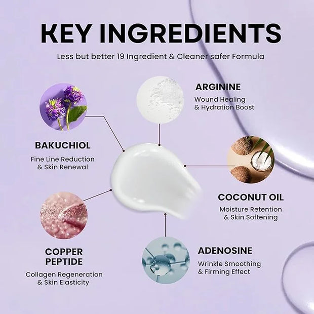 Excuse My Frank Bakuchiol Age Defense Eyecream, Korean Eye Cream, Gentle Cream, Natural Retinol, Dark Circles Puffiness & ...
