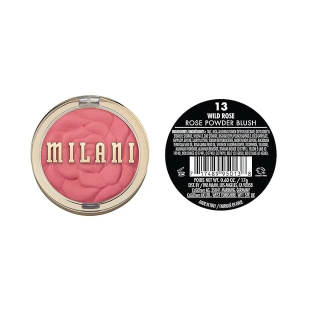 Milani Baked Blush, Powder Blush for Cheeks, Cruelty Free Makeup - Shape, Contour & Highlight Face for a Shimmery or Matte...