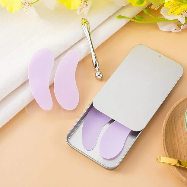 Joez Wonderful Under Eye Patches 2 Pairs, Silicone Reusable Eye Patches, Under Eye Mask for Skin Care Effect to Reduce Wri...