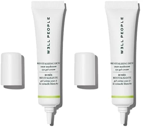 Well People Revitalizing Dew Snow Mushroom Eye Gel-Cream, Gel-based Eye Cream For Moisturizing Undereyes, Targets Fine Lin...