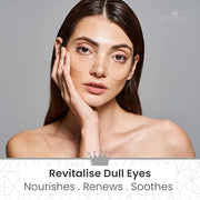 Pure Vegan Under Eye Patches, Helps Reduce Puffy Eyes & Dark Circles, Revitalise Dull Eye Masks - Nourishes, Renews, Sooth...
