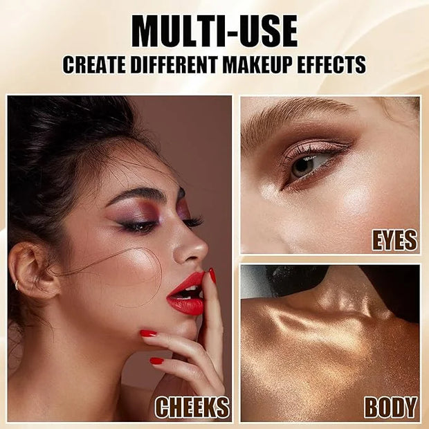 Brown Face Contour Palette,Stereo for Face Retouching, Eye
