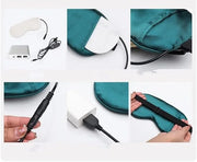 Heated Eye Mask, USB Eye Mask for Dry Eyes with Temperature & Timer Control, Warm Eye Compress Heating Pad for Sleep, Dry ...