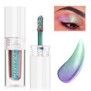 MAKI YIKA Glitter Liquid Eyeshadow Chameleon Metallic Eyeshadow MultiColor Shifting Long Lasting Multichrome Holographic E...