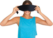 Deluxe Comfort Sleep Soft Memory Foam Eye Mask - 50% Cotton & 50% Polyster - Soft Memory Foam - Adjustable Strap - Sleepin...