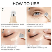 Scarman Mineral Eye Cream, 3-in-1 Anti-Aging Eye Cream, SPF 35, Wrinkle Care, Filter Phone Skin-Damaging Blue Light for Da...