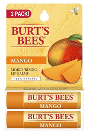 Burt's Bees Lip Balm - Mango, Lip Moisturizer With Responsibly Sourced Beeswax, Tint-Free, Natural Origin Conditioning Tre...