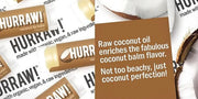Hurraw! Coconut Lip Balm: Organic, Certified
