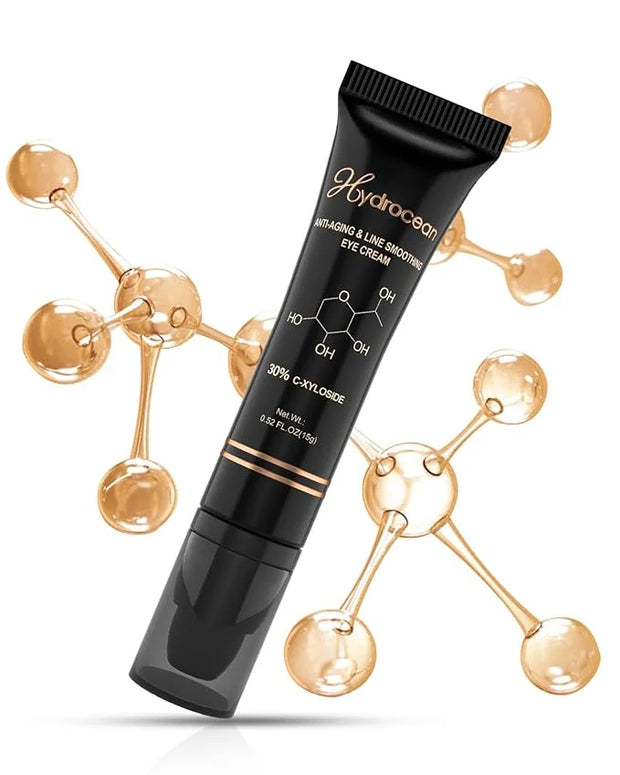 Eye Cream Anti Aging with 30% C-Xyloside Solution, Supramolecular Infiltration Technology for Wrinkles, Caffeine Eye Cream...
