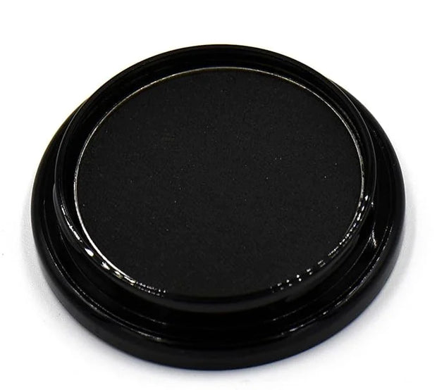 Black Matte Opaque Smokey Eye Onyx Midnight Zero Jet Black Pressed Powder Single Vegan Eyeshadow; Talc, Paraben & Cruelty ...
