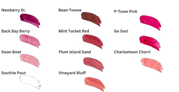 Healthy, Naturally Lip Plumping Clear LipGloss, Southie Pout (.25oz) - Vegan, Plant-Based ingredients. Cooling Mint Enhanc...