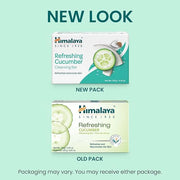 Himalaya Refreshing Cucumber Cleansing Bar, Face and Body Soap for Soft Skin, 4.41 oz, 6 Pack - Product Image