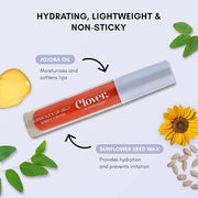 Clover Super Slick Lip Gloss | Non Sticky Lip Jelly, Moisturizing And Hydrating Pigmented Lip Gloss | Cruelty-Free & Vegan...