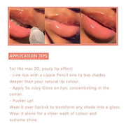 MAEPEOR Plumping Lipgloss 9 Colors Moisturizing Lip Plumper Shiny Jelly Lip Gloss Natural Liquid Lipstick for Women and Gi...