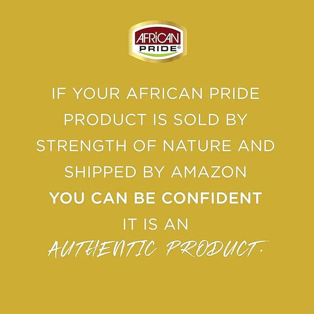 African Pride Olive Miracle Shampoo & Conditioner 2 in1 Formula (3 Pack) enriched with tea tree and olive oil to moisturiz...