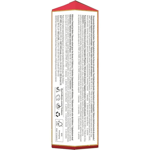 Burt's Bees Mistletoe Kiss Lip Care Pomegranate,