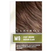 Clairol Natural Instincts Semi-Permanent Hair Dye for Men, M9 Light Brown Hair Color, Pack of 3 - Product Image