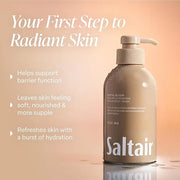 Saltair Body Wash, Signature Scents 2-Pack. Moisturizing Body Cleanser with Monoi Oil and Cupuacu Butter. Luxury Shower Ge...