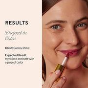 Winky Lux Very There Lip Oil, Hydrating Berry Tint with Jojoba Oil, Non-Sticky Glossy Lip Oil, Tinted Red Gloss for Juicy ...