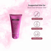 MOSCHINO Toy 2 Bubble Gum 3-Piece Set for Women, (0.17 Oz Eau De Toilette Splash + 0.8 Oz Bath Shower Gel + 0.8 Oz Body Lo...