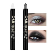 Kaely 2Pcs Cream Eyeshadow Stick Set for Eyes,Pearl White & Pearl Black Shimmer Pen,Eye Brightener Halloween Makeup,sombra...
