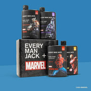 Every Man Jack Marvel Collectors Box Body Wash Gift Set - Includes Four Body Washes with Clean Ingredients - Marvel-Inspir...