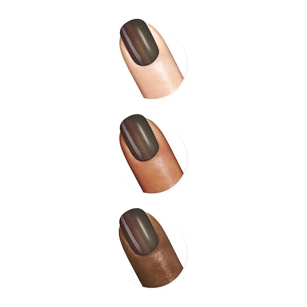 Sally Hansen Miracle Gel™, Holllaa-Gram, Long Lasting, Gel-Like Formula, No UV Lamp Needed, Brown Metallic Nail Polish (Pa...