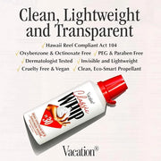 Vacation Classic Whip SPF 30 Sunscreen + Air Freshener Bundle, Whipped Sunscreen Mousse SPF 30, Moisturizer with SPF, Broa...