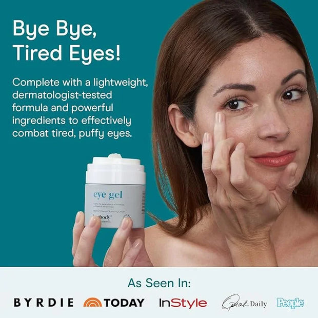 Baebody Eye Gel - Advanced Cooling Under Eye Cream For Dark Circles and Puffiness - Anti Aging and Hydrating - Beauty Gift...