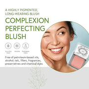 Honeybee Gardens Complexion Perfecting Blush in Breathless, Pale Warm Pink Pigmented, Vegan & Gluten-Free, 8.5g - Product ...