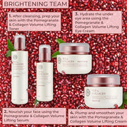The Face Shop Pomegranate & Collagen Volume Lifting Eye Cream | Deep Revitalizing Cream for Elasticity, Firmness & Density...