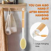 Body scrubber anti slip for