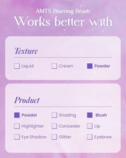 AMTS Face Blush Brush for Professional Quality Precision Makeup Application - Product Image