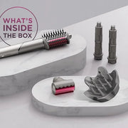 Shark FlexFusion Hair Dryer with Fusion Hair Brush, Diffuser, Ceramic Air Styler with Auto-Wrap Hair Curlers, Ceramic Plat...