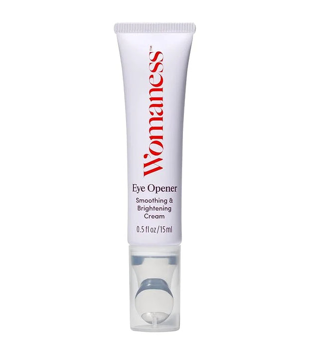 Womaness Eye Opener Anti Aging Eye Cream - Hyaluronic Acid & Bakuchiol Alternative Retinol Eye Cream for Dark Circles and ...