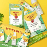 Burt's Bees Gentle Skin Care To-Go Set, Includes Cleanser, Towelettes, Lotion and Sheet Mask, Travel Size Facial Skin Care...