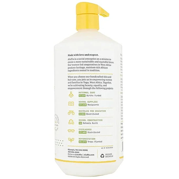 Alaffia Everyday Coconut Conditioner, Normal to Dry Hair, Moisturizing Support of Scalp and Hair with Ginger, Coconut Oil,...