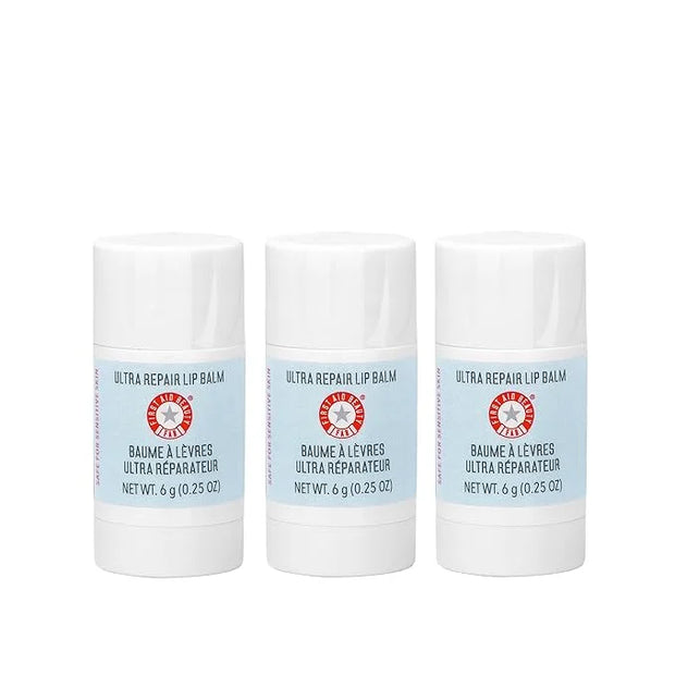 First Aid Beauty - Ultra Repair Lip Balm, Instant Hydration and Moisture for Soft, Supple & Plump Lips, Concentrated Formu...