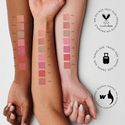 Blush Cheek Rouge Color Mini - Blendable Natural Blush Powder - Enhances & Defines Shapes & Features - Shading & Contourin...