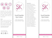 Snail Peptide Eye Cream with 73.7% Snail Mucin and Niacinamide- Brightening Korean Night Cream for Fine Lines and Dark Cir...