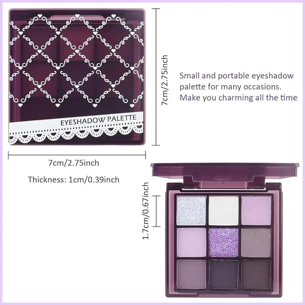 9 Colors Purple Silver White Tan Grape Matte