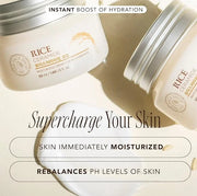 The Face Shop Rice Ceramide Moisturizing Cream - Rice Extract + Rice Bran Oil - Hydrating Targets Dryness, Brightening - D...