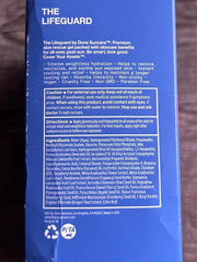The Lifeguard - Miracle Rescue Aloe Vera Gel for All-Over Sunburn Relief, Instantly Cooling, Hydrating Moisturizer, Non-St...