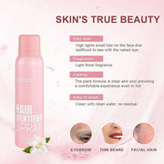 Hair Identification Spray for Facial Shaving - Removes hair and dead skin, Women's Facial Shaving Powder Spray - Moisturiz...